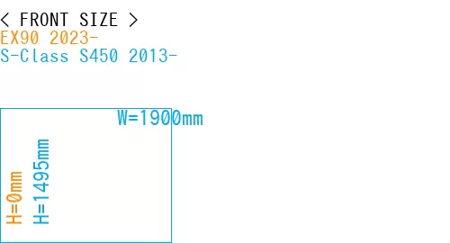 #EX90 2023- + S-Class S450 2013-